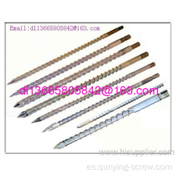 Pvdf Plastic Customed Screws For Injection Mechanical Machine 